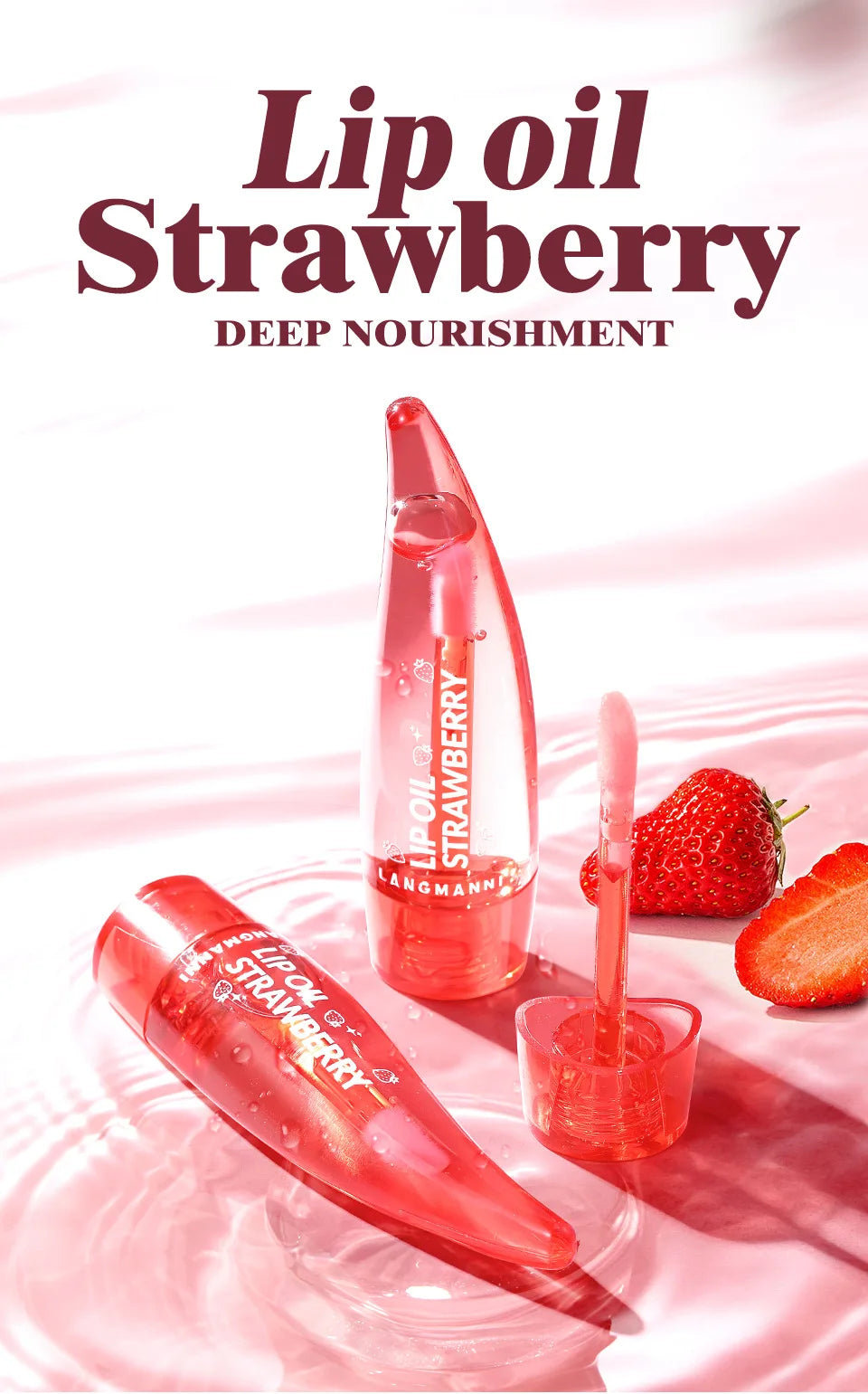 Natural Lipstick Moisturizes Water Effect