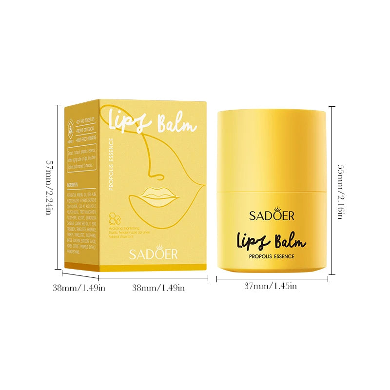 Lip Balm with Propolis Honey Moisturizing - Hydration & Repair