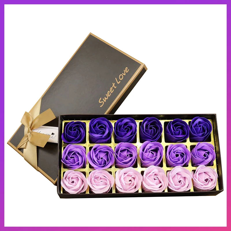 Scented Bath Soap Flowers