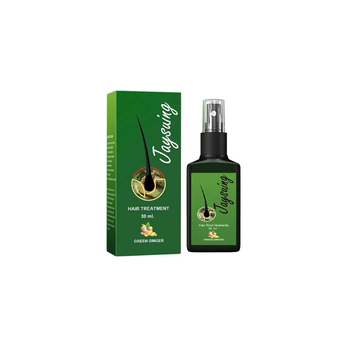 Hair Growth Spray Ginger Damaged Treatment Solution
