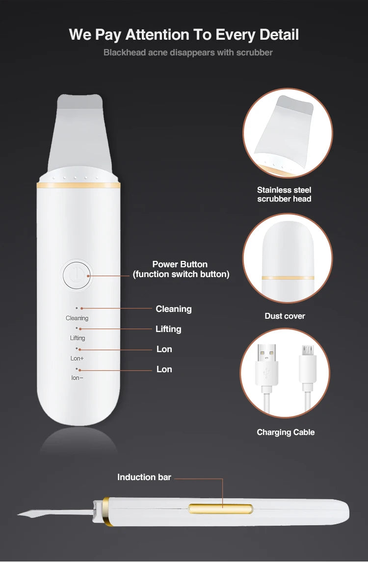 Ultrasonic Skin Scrubber