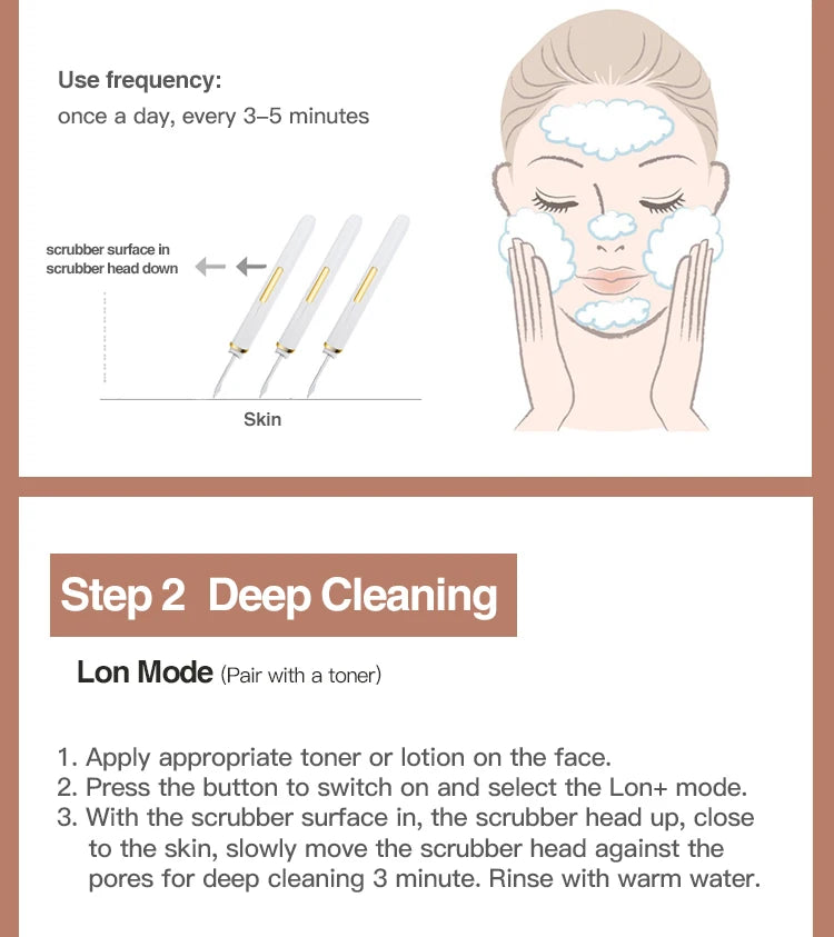 Ultrasonic Skin Scrubber