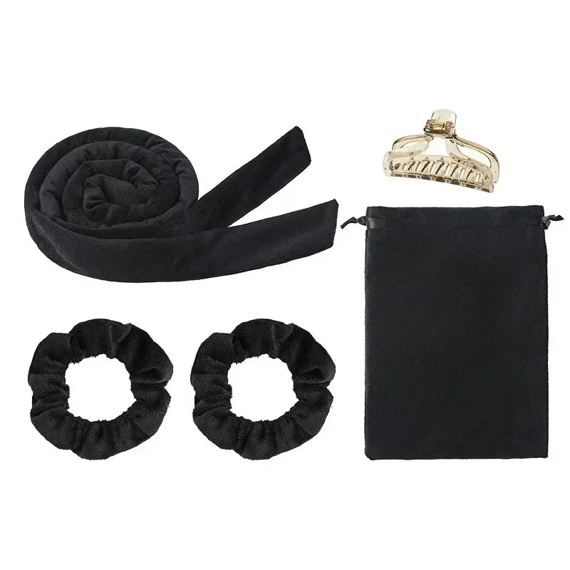 Heatless Curly Set