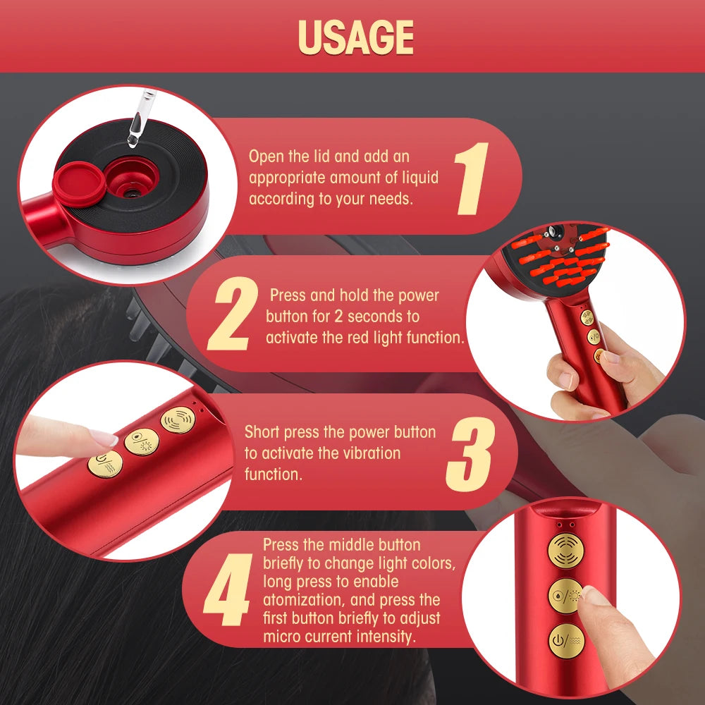 Hair Growth Electric Massager