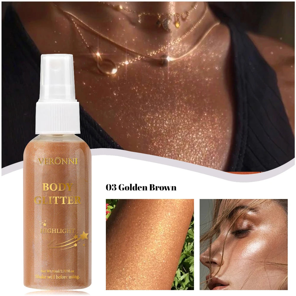 Body Highlighting Shimmer Oil