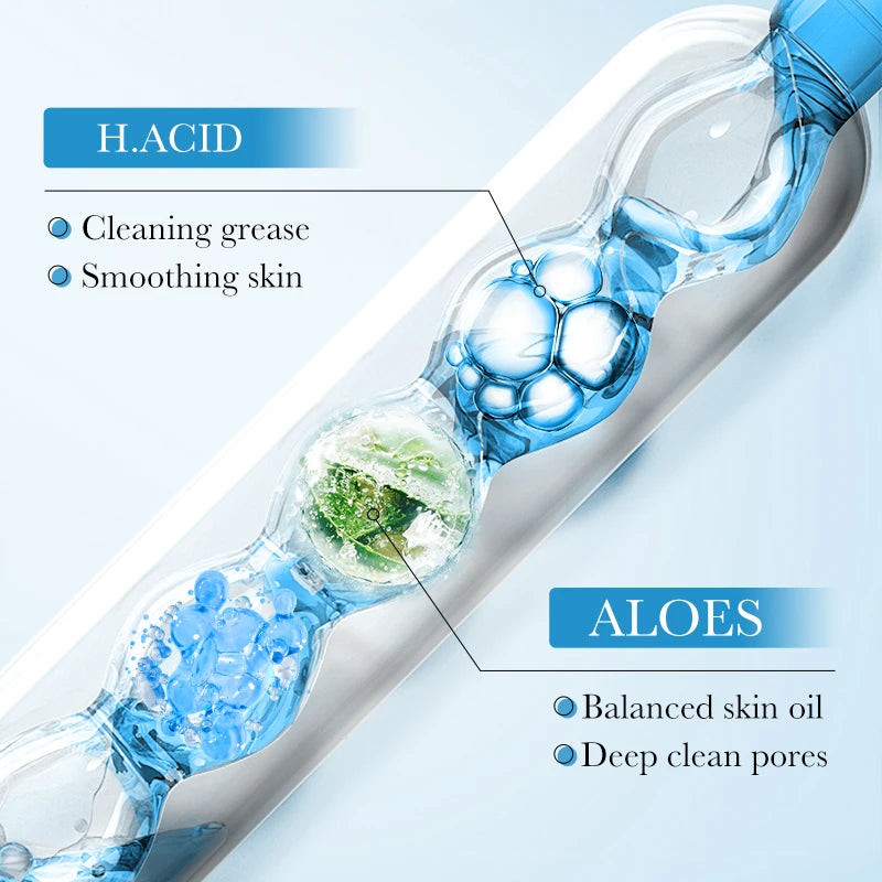 Hyaluronic Acid Foaming Cleanser (with Silicone Brush Head)