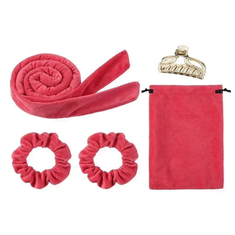 Heatless Curly Set