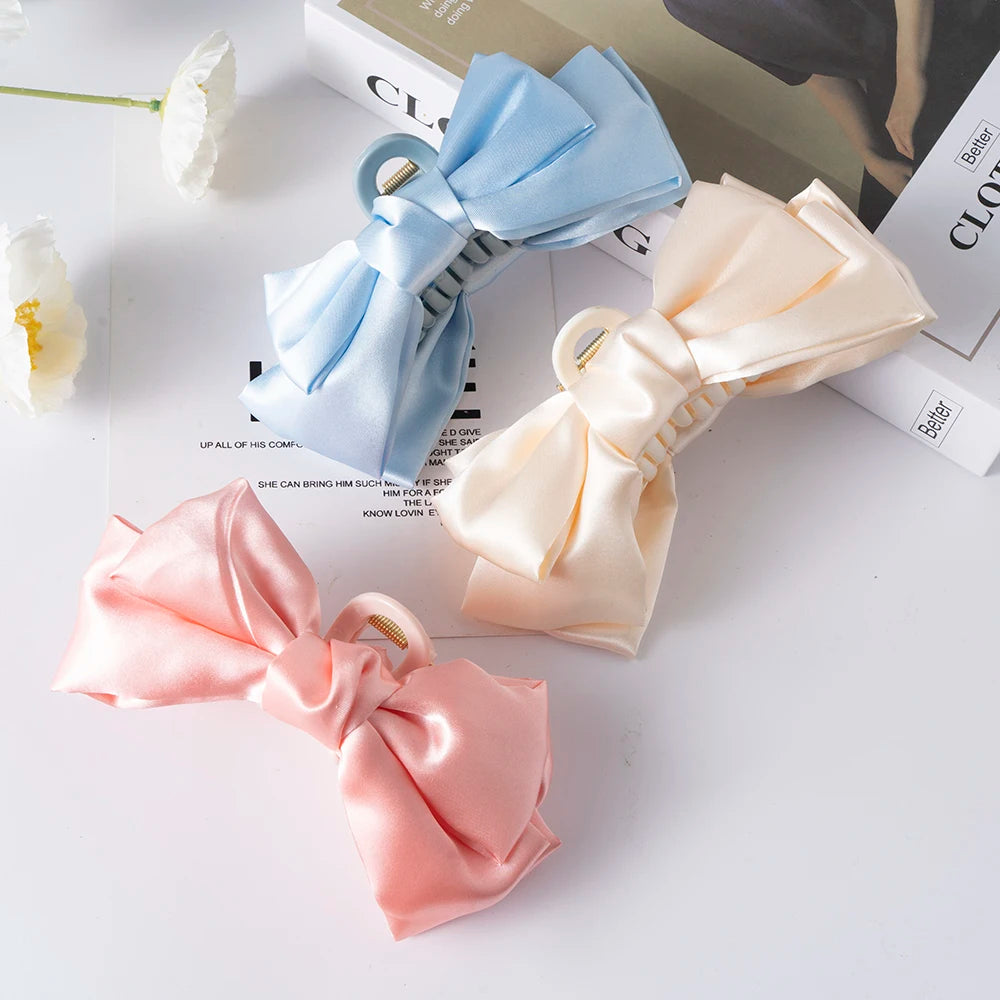 Bow Hair Claws Clip