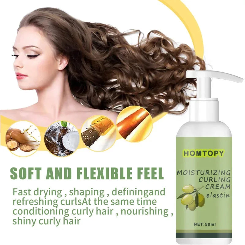 Natural Curl Hair Cream for Curly Hair
