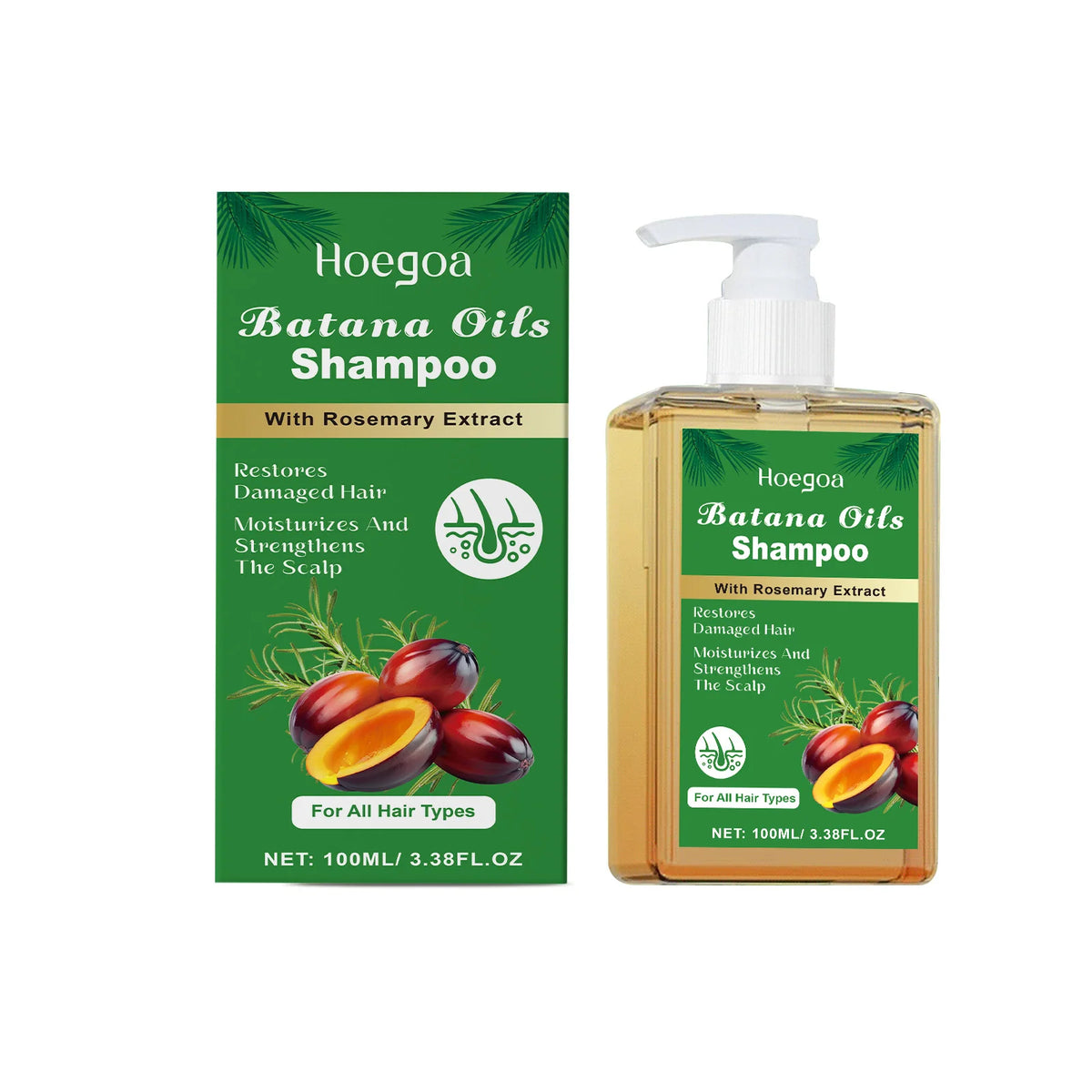 Batana Oil & Rosemary Hair Care Shampoo Deep Nourishing
