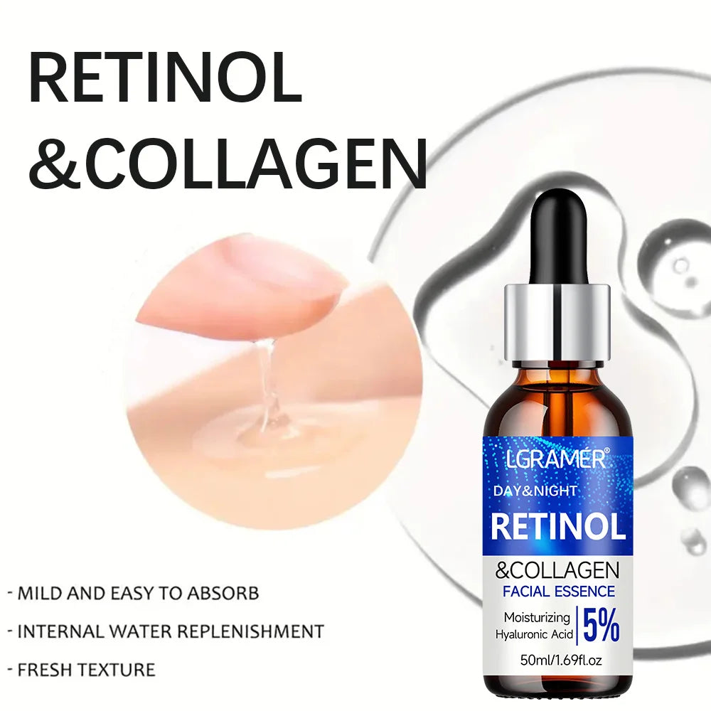 Retinol Cream Serum Combo Set