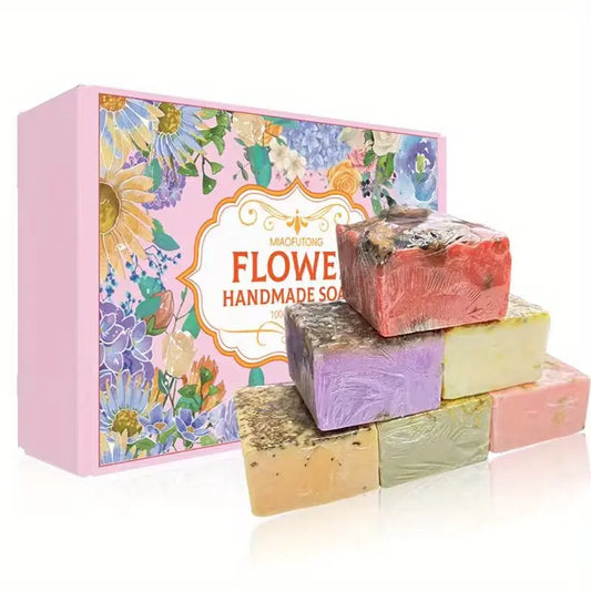 6pcs Creative Essential Oil Soap