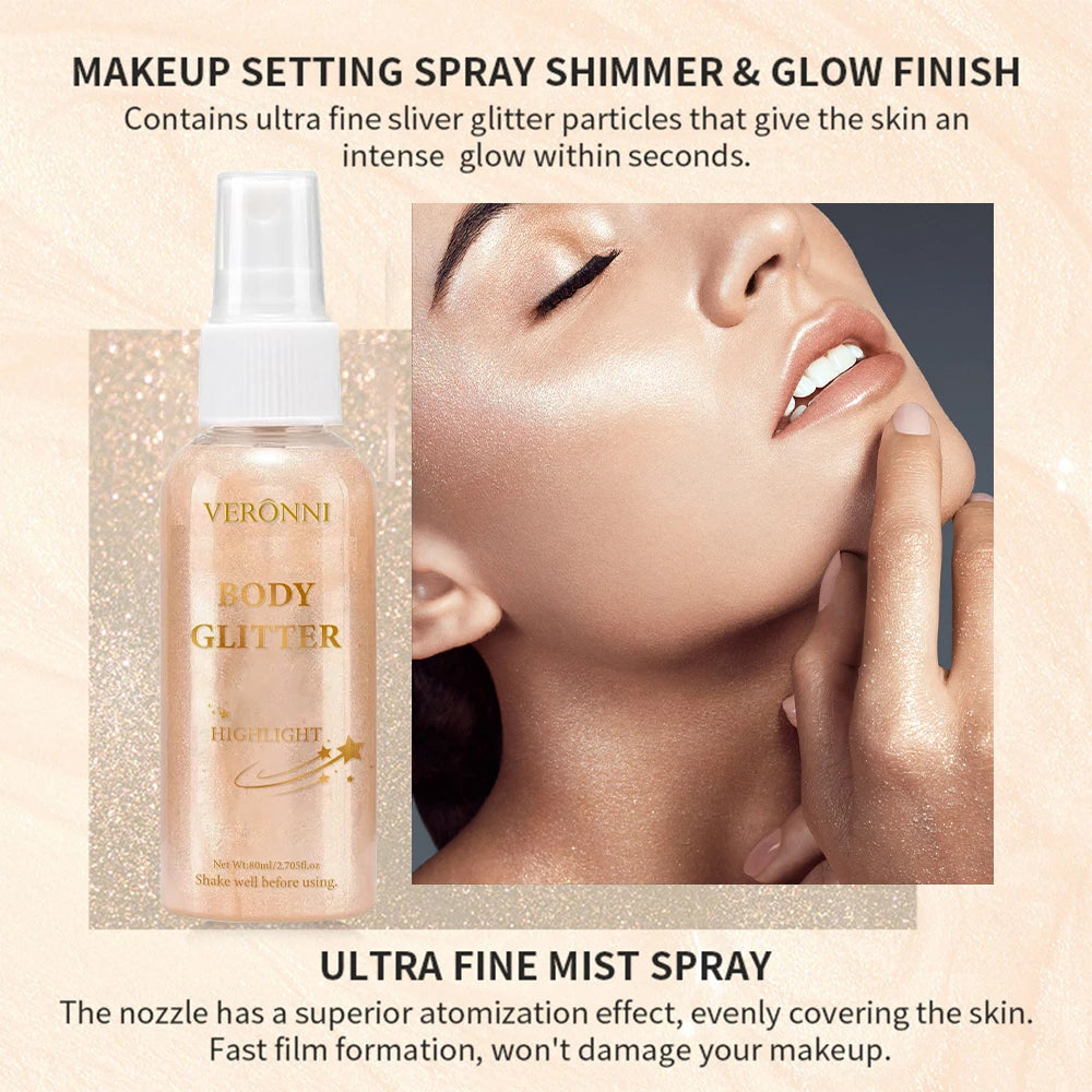Body Highlighting Shimmer Oil