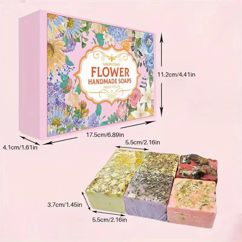 6pcs Creative Essential Oil Soap