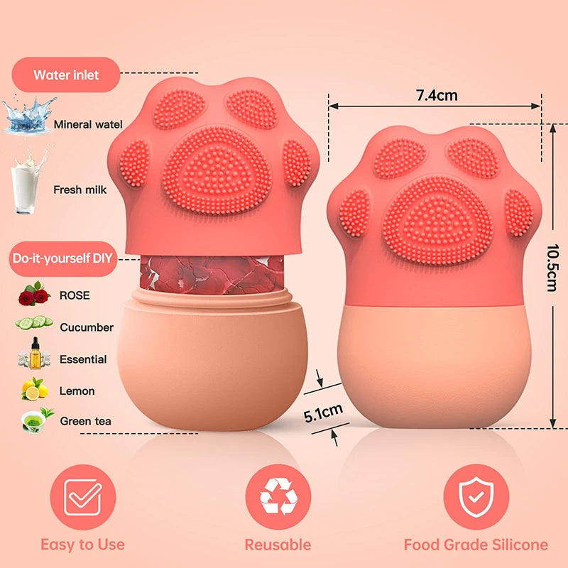 Cat Paw Ice Face Roller