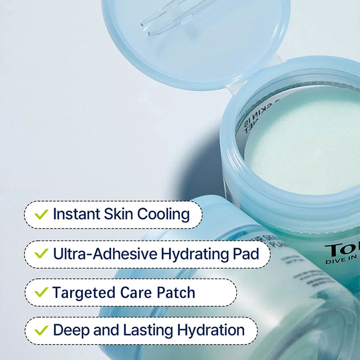 K-Beauty Glass Skin Toner Vegan Hyaluronic Pads