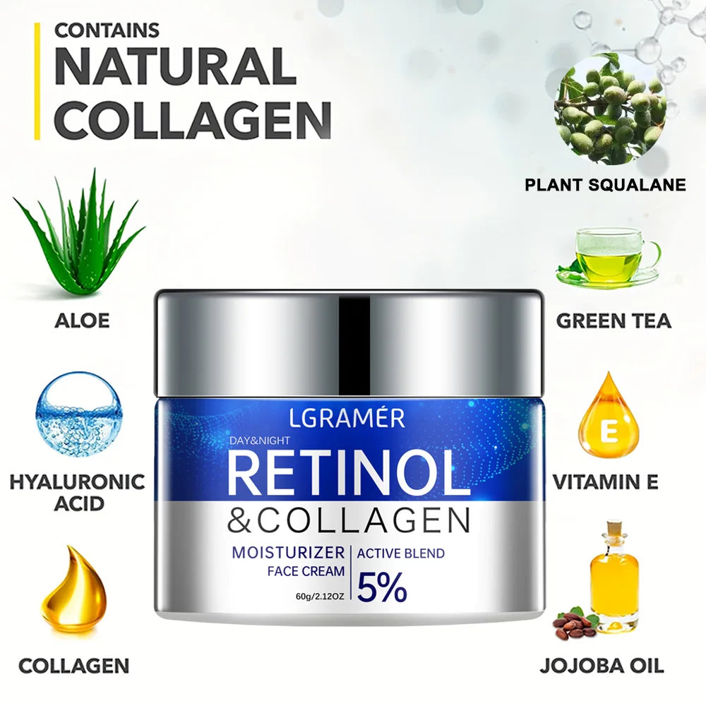 Retinol Cream Serum Combo Set