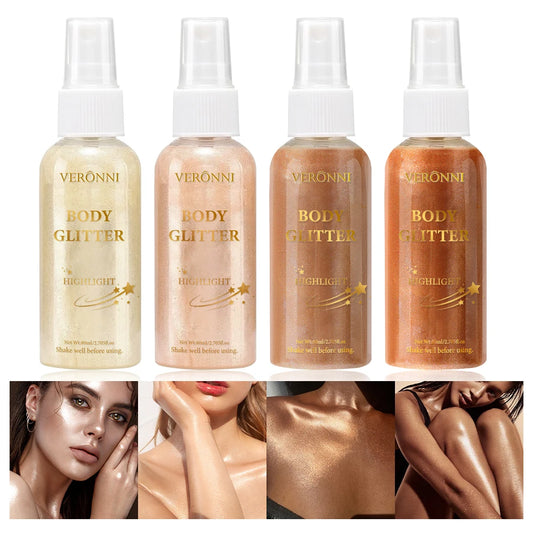 Body Highlighting Shimmer Oil