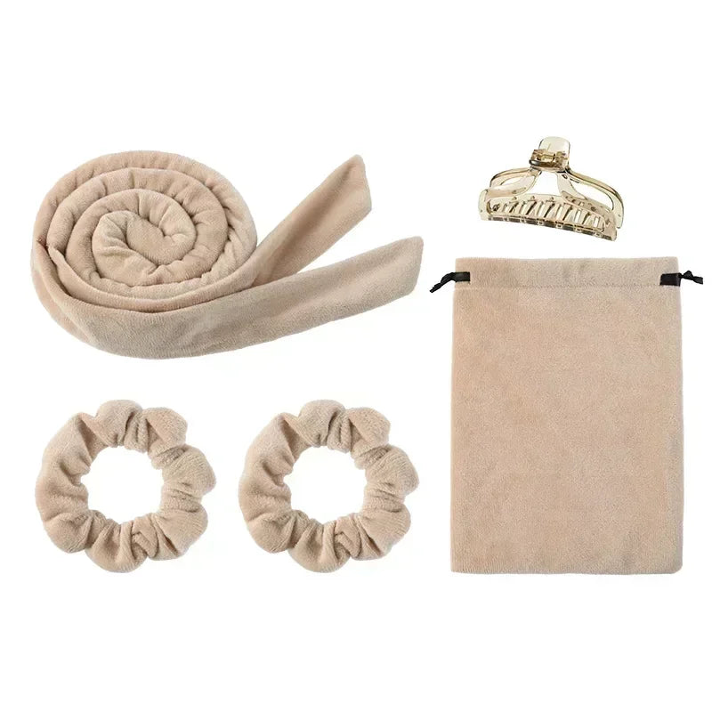 Heatless Curly Set