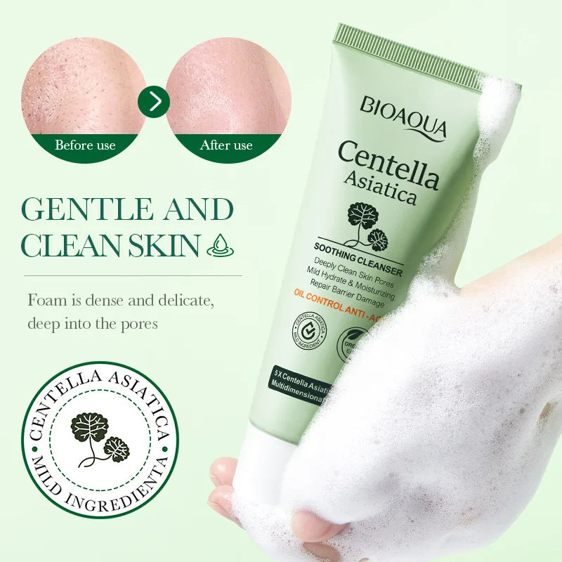 Anti-Acne & Oil Control Bioaqua Centella Asiatica Cleanser