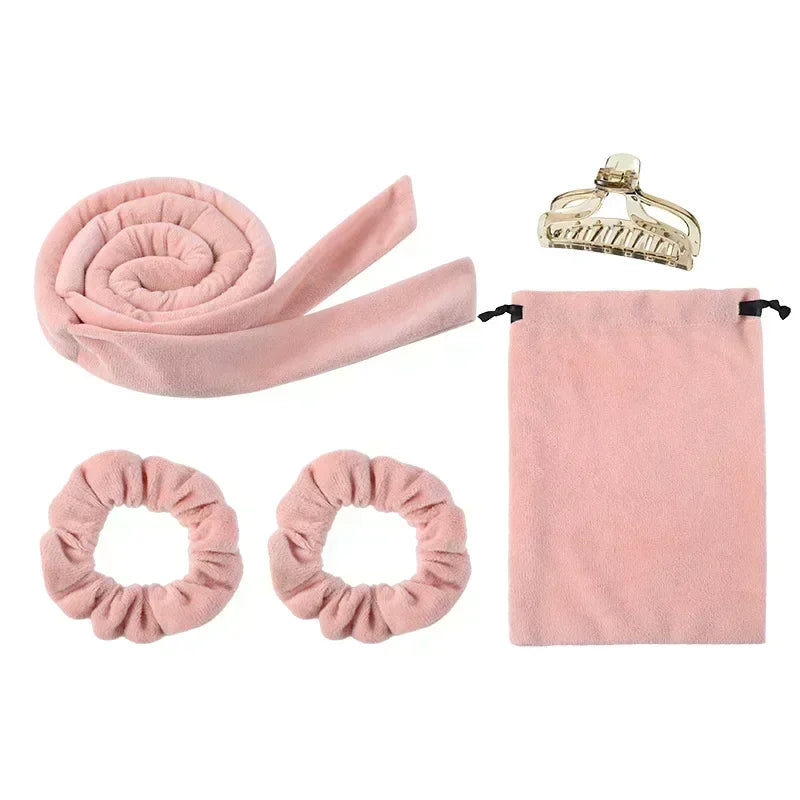 Heatless Curly Set