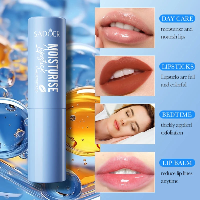 Hyaluronic Acid Moisturizing Lip Glow Balm Sadoer