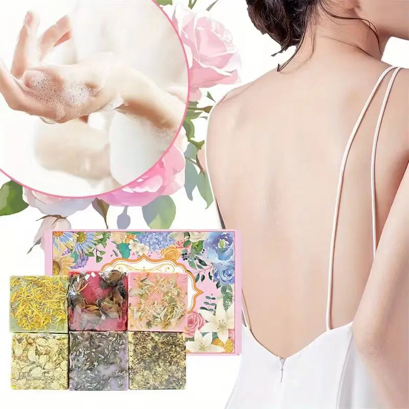 6pcs Creative Essential Oil Soap
