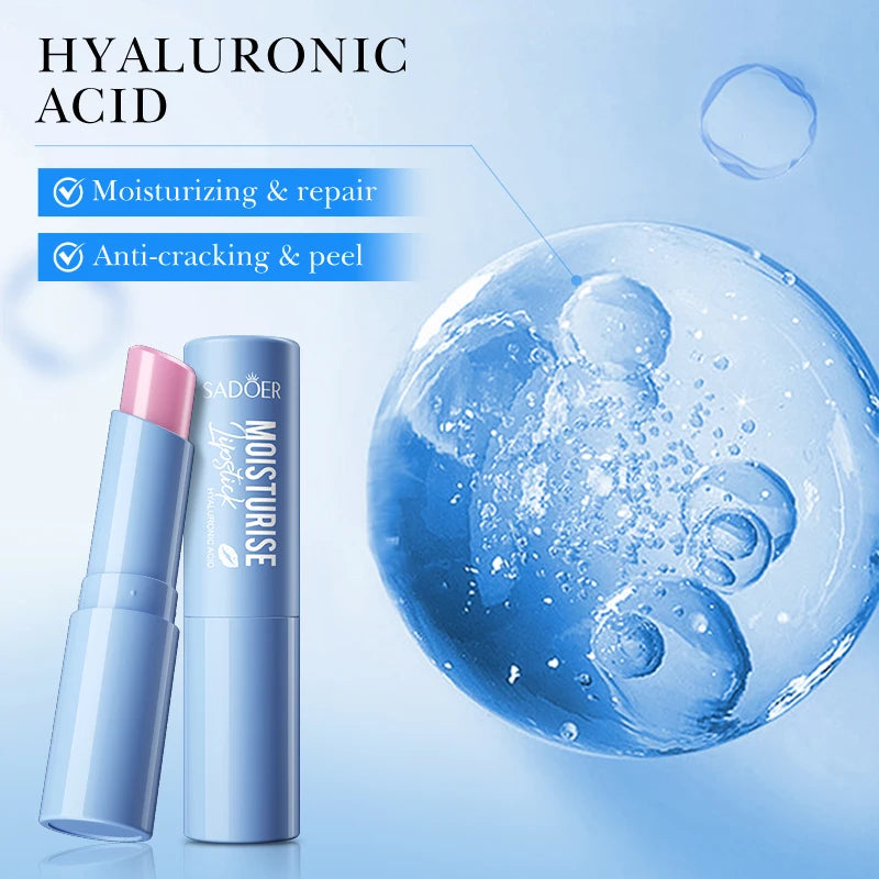 Hyaluronic Acid Moisturizing Lip Glow Balm Sadoer