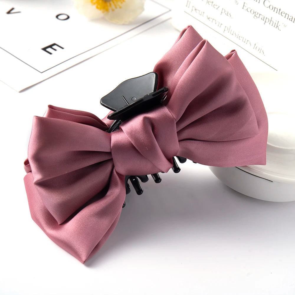 Bow Hair Claws Clip