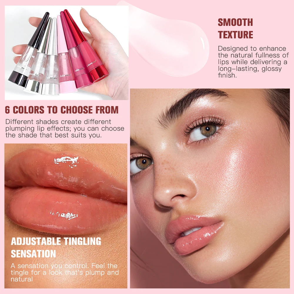 Instant Lip Plumper Gloss, Korean Lip Serum
