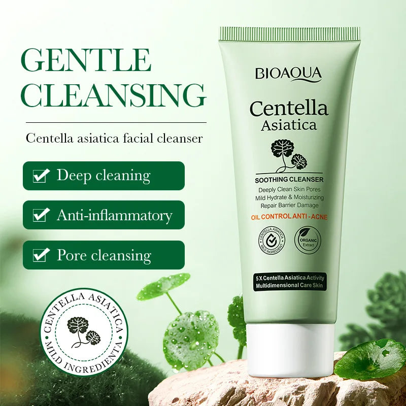 Anti-Acne & Oil Control Bioaqua Centella Asiatica Cleanser