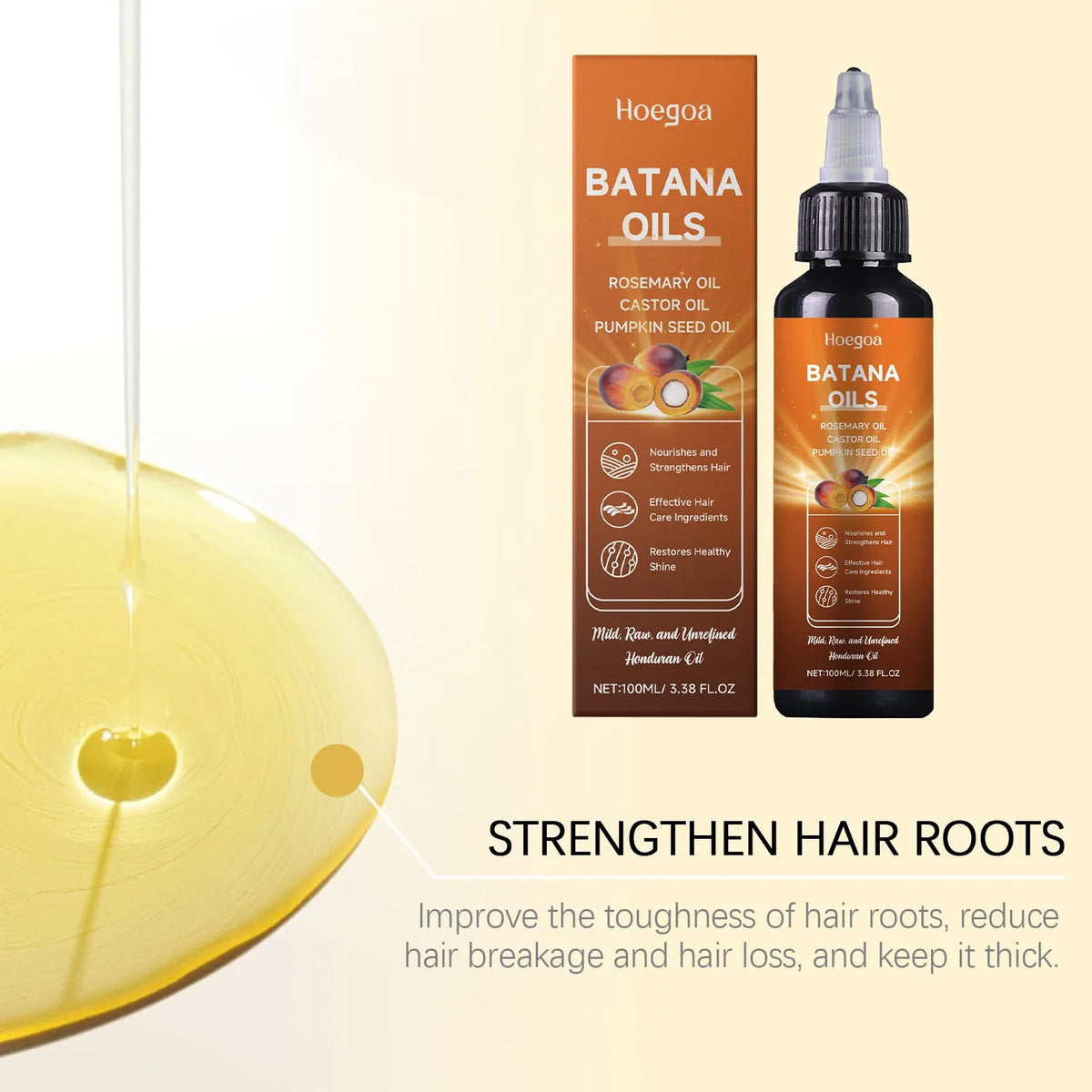 Batana Hair Oil Rosemary Hair Growth