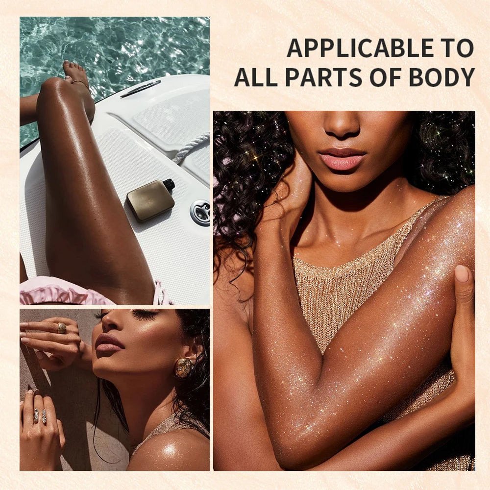 Body Highlighting Shimmer Oil