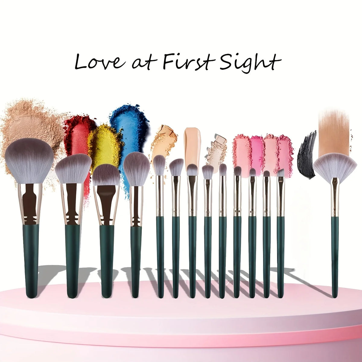 14-Piece Luxury Makeup Brush