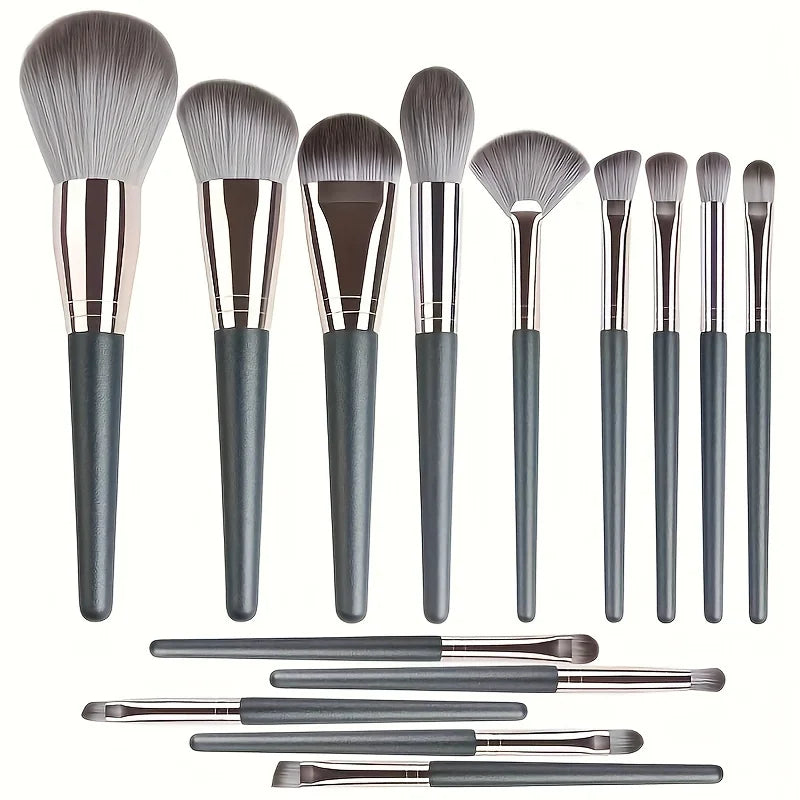 14-Piece Luxury Makeup Brush