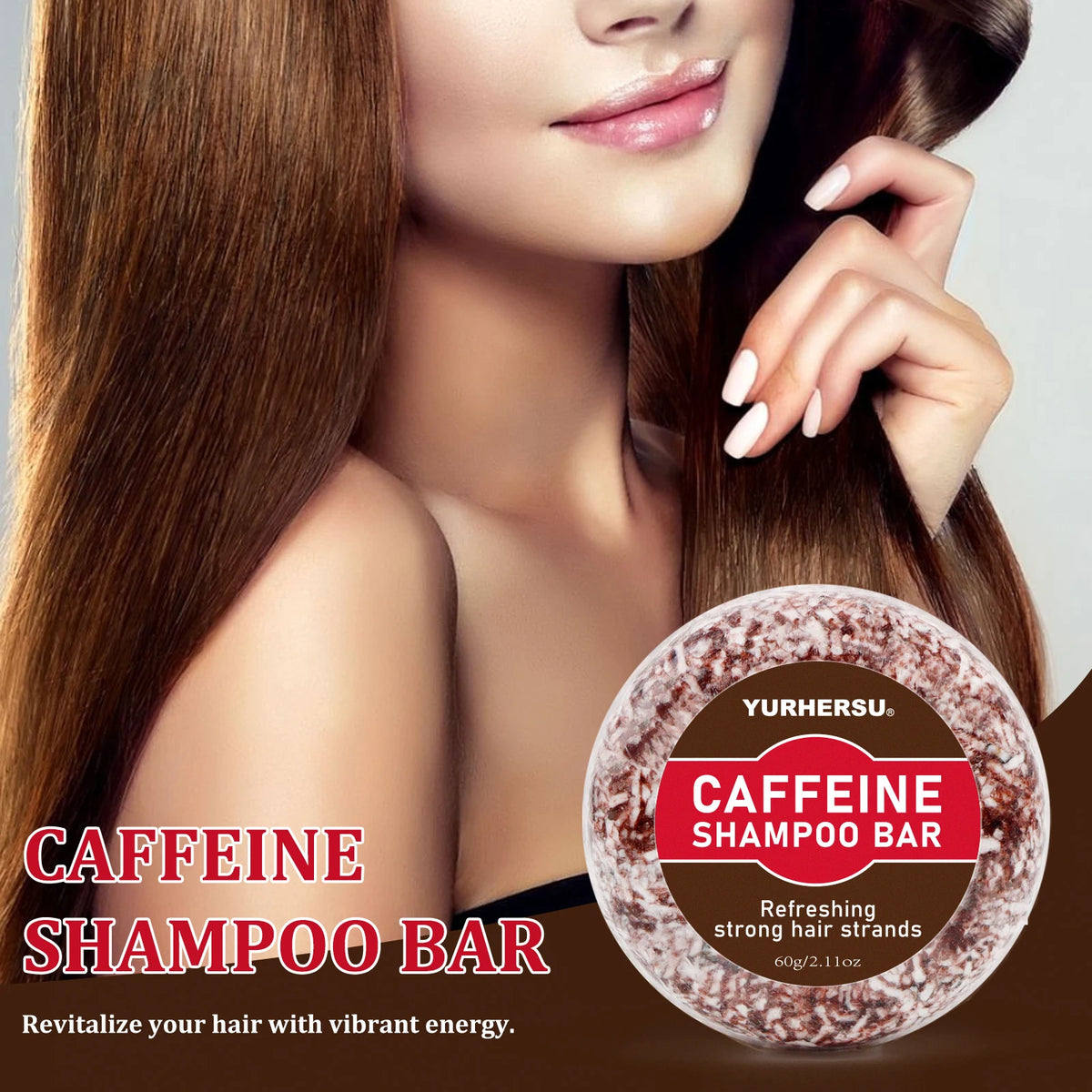 Caffeine Shampoo Soap Suitable For Dry Hair