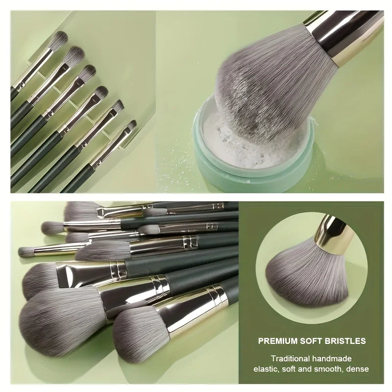 14-Piece Luxury Makeup Brush