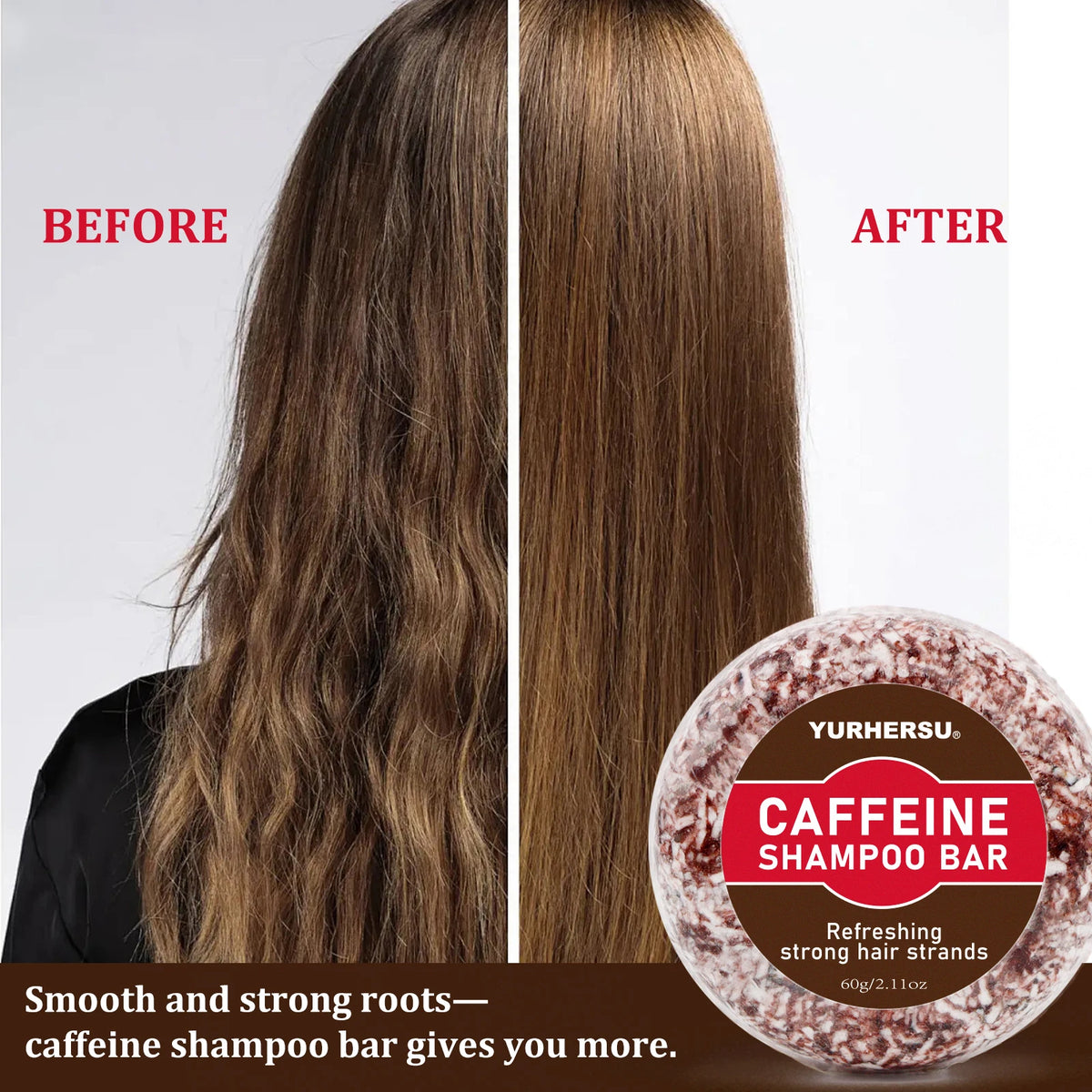 Caffeine Shampoo Soap Suitable For Dry Hair