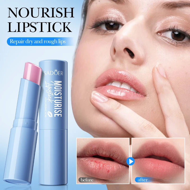Hyaluronic Acid Moisturizing Lip Glow Balm Sadoer