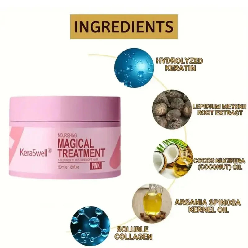 Magical Keratin Hair Mask 5 Seconds Repair Damaged